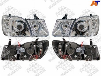 Фара Lexus LX 98-07 (Галоген Комплект) EAGLE EYES PF-EE-312-1100-CR