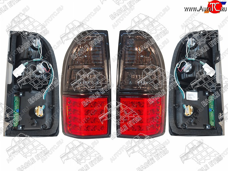 15 999 р. Фонарь задний Toyota Land Cruiser Prado (J90) 96-02 (Диоды Комплект) EAGLE EYES PF-EE-212-19B0-SM  с доставкой в г. Кемерово