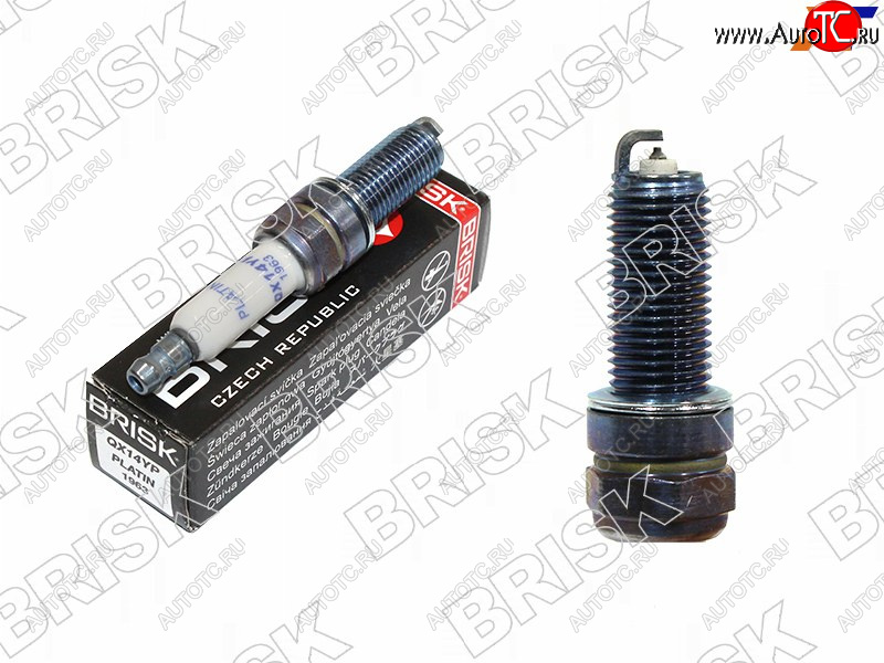 919 р. Свеча зажигания MMC OTLANDERHYUNDAI SANTA FEKIA SORENTOMERCEDES C204S211S212 W164 BRISK QX14YP  с доставкой в г. Кемерово