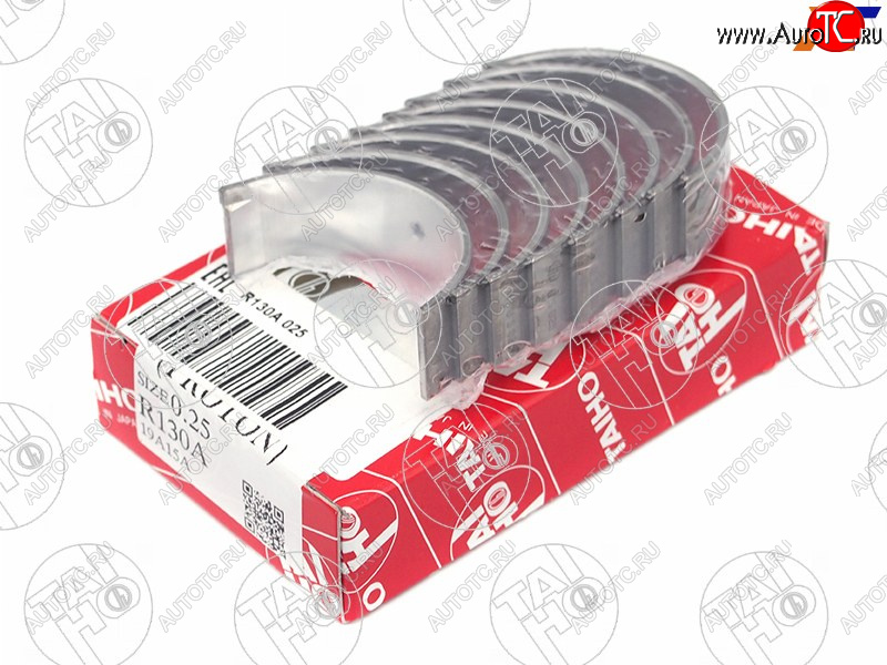 919 р. Вкладыши шатунные к-т 0,25 MITSUBISHI COLTLANCERLIBEROMIRAGEPAJEROMONTERO IO 4G134G18 98- TAIHO R130A 025  с доставкой в г. Кемерово