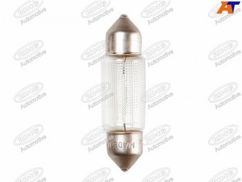 57 р. Лампа дополнительного освещения C5W Софитная 11 X 44  12V 10W                                        RING R264  с доставкой в г. Кемерово. Увеличить фотографию 1