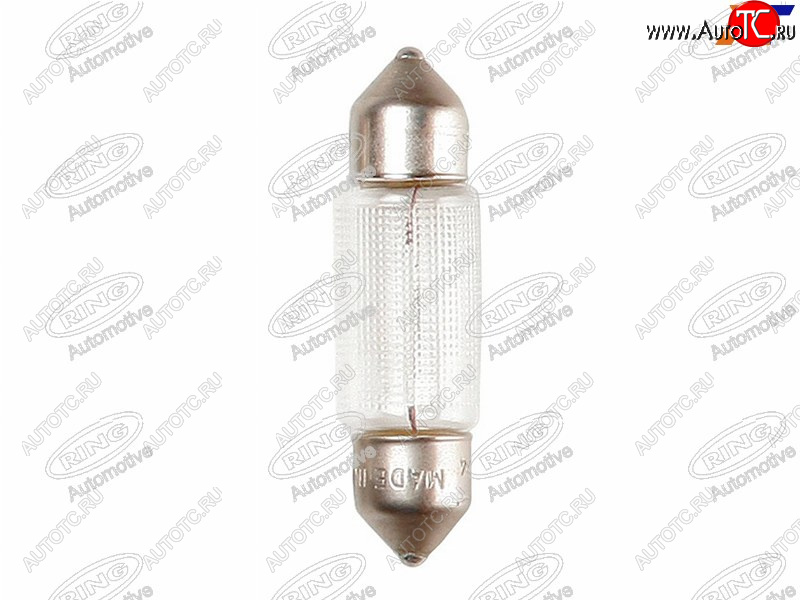 57 р. Лампа дополнительного освещения C5W Софитная 11 X 44  12V 10W                                        RING R264  с доставкой в г. Кемерово
