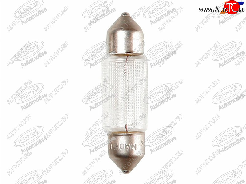 48 р. Лампа дополнительного освещения C5W Софитная 11 X 42 12V 5W RING R258  с доставкой в г. Кемерово