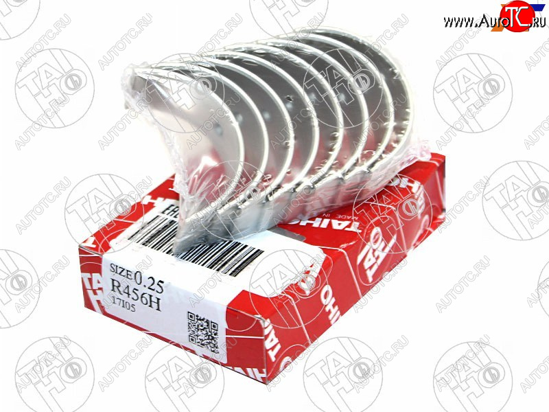 1 329 р. Вкладыши шатунные к-т 0,25 HONDA CITYCRXCIVICFERIOLOGOCAPA ERD15ABD13AB 98- TAIHO R456H 025  с доставкой в г. Кемерово