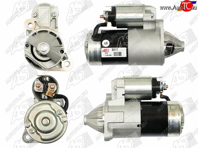 11 999 р. Стартер Hyundai Sonata 91-93  Mitsubishi Pajero 99-06  Pajero Sport 96-21  Challenger 96-01  Deb AS-PL S5117  с доставкой в г. Кемерово