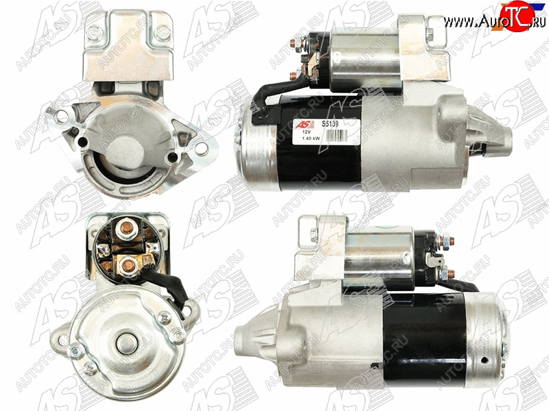 13 199 р. Стартер Suzuki Escudo 94-05  Grand Vitara 97-05  Grand Vitara XL-7 01-06  Vitara 88-04 (1,4 kW Z AS-PL S5139  с доставкой в г. Кемерово