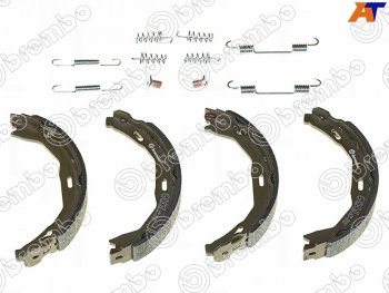 3 799 р. Колодки барабанные задние RH-LH SAT  Mercedes-Benz C-Class  W204 (2007-2015) дорестайлинг седан, рестайлинг седан  с доставкой в г. Кемерово. Увеличить фотографию 2