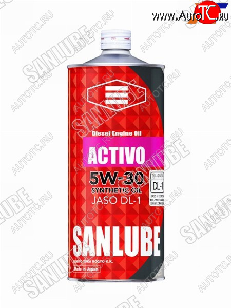 839 р. Масло моторное SANLUBE SYNTHETIC DL-1 5W-30 1л SANLUBE SAN-DL1-5W30C1  с доставкой в г. Кемерово