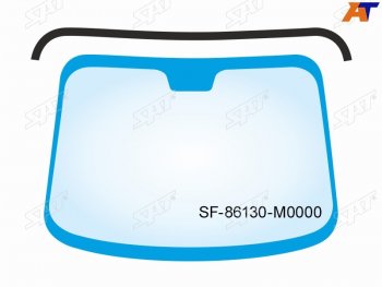 Молдинг лобового стекла (Сверху) SAT  