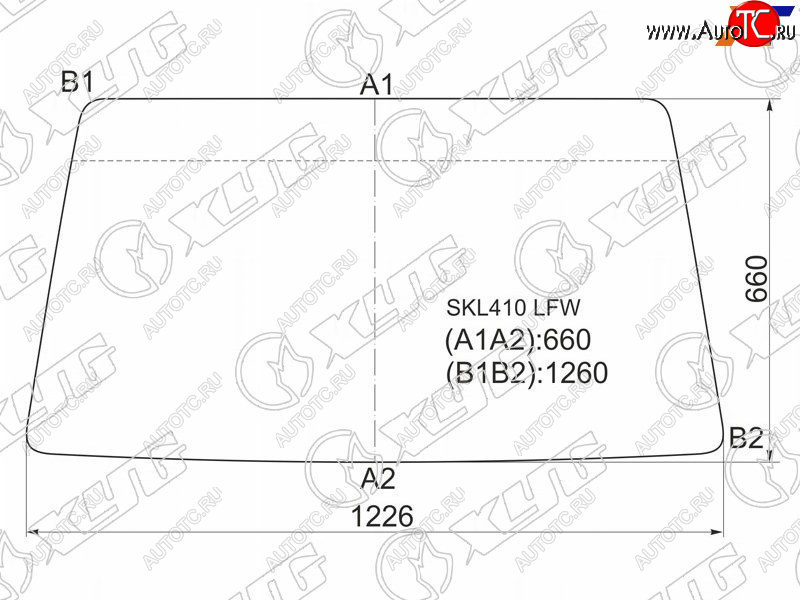 7 299 р. Стекло лобовое Chevrolet Damas 11-  Daewoo Damas 91-05  Suzuki Carry Van 91-98 XYG SKL410 LFW  с доставкой в г. Кемерово