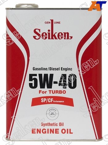 2 999 р. Масло моторное SEIKEN SYNTHETIC SPCF 5W-40 4л SEIKEN SKSP5W40C  с доставкой в г. Кемерово. Увеличить фотографию 1