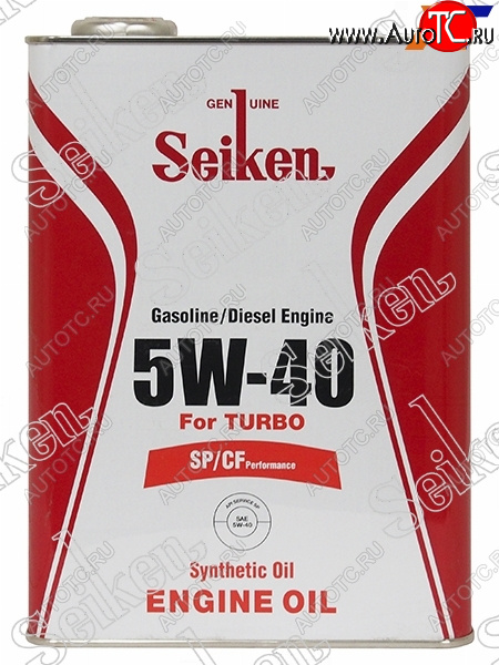 2 999 р. Масло моторное SEIKEN SYNTHETIC SPCF 5W-40 4л SEIKEN SKSP5W40C  с доставкой в г. Кемерово