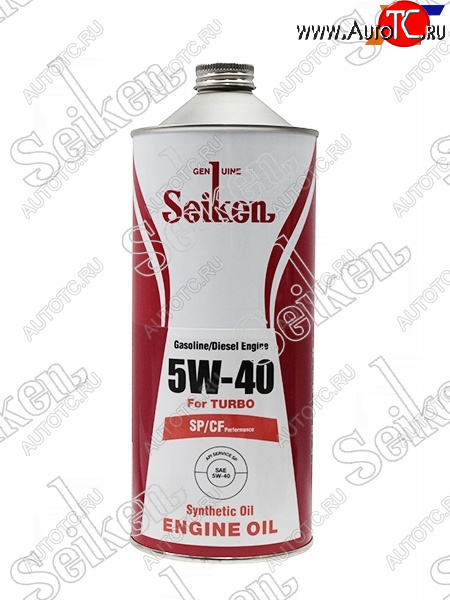 1 079 р. Масло моторное SEIKEN SYNTHETIC SPCF 5W-40 1л SEIKEN SKSP5W40C1  с доставкой в г. Кемерово