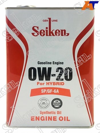 3 299 р. Масло моторное SEIKEN SYNTHETIC SPGF-6A 0W-20 4л SEIKEN SKSPGF6A0W20C  с доставкой в г. Кемерово. Увеличить фотографию 1