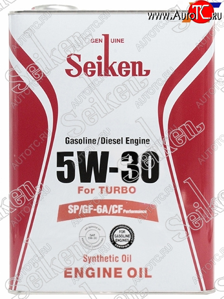 3 099 р. Масло моторное SEIKEN SYNTHETIC SPGF-6ACF 5W-30 4л SEIKEN SKSPGF6A5W30C  с доставкой в г. Кемерово