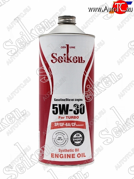 999 р. Масло моторное SEIKEN SYNTHETIC SPGF-6ACF 5W-30 1л                                                 SEIKEN SKSPGF6A5W30C1  с доставкой в г. Кемерово