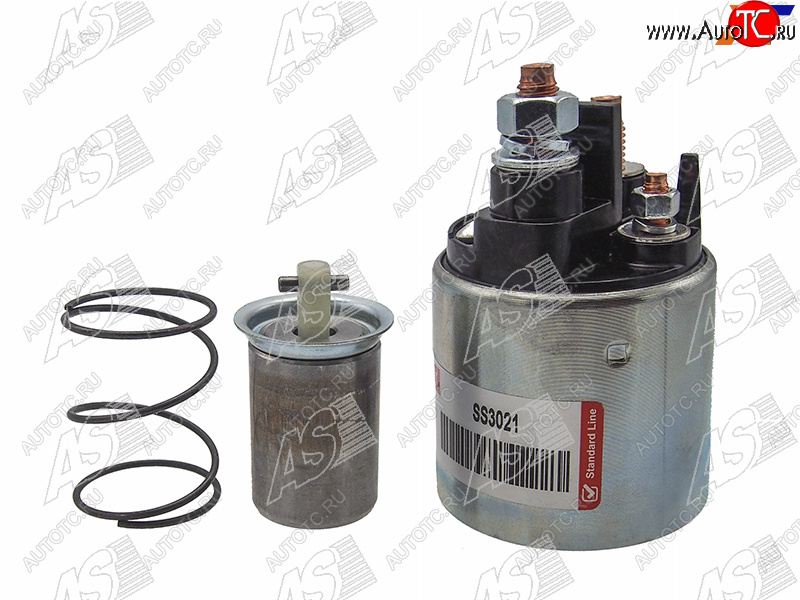 2 199 р. Втягивающее реле стартера CITROEN C1 1.0 05-PEUGEOT 107 05-TOYOTA AYGO 1.0 05- 1KR AS-PL SS3021  с доставкой в г. Кемерово