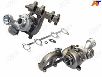 Турбина Audi A3 00-13  A4 00-12  Skoda Octavia 04-13  Volkswagen Golf 03-09  Jetta 05-10  Passa SAT ST-038 253 010 D