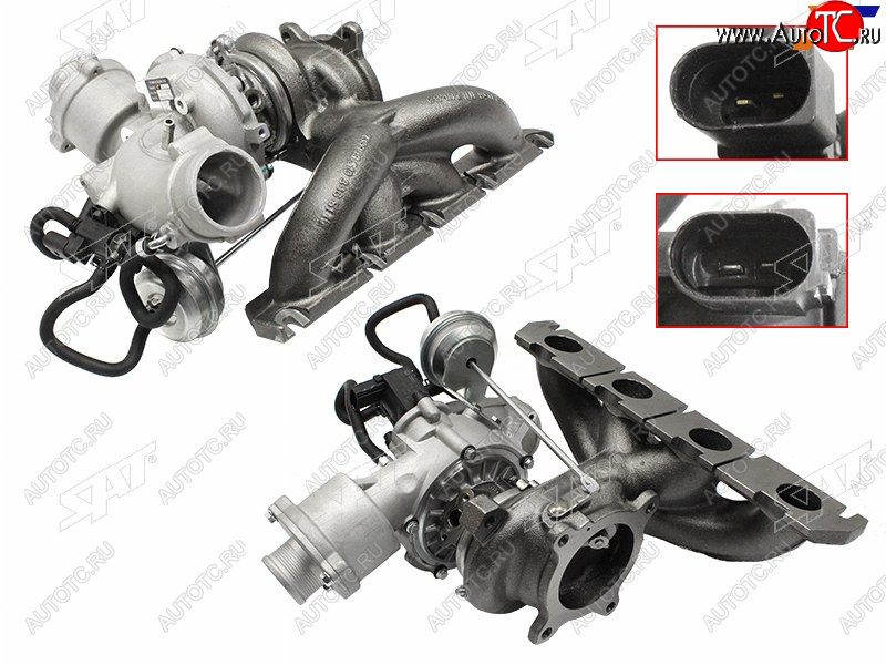 31 999 р. Турбина Audi A4 08-15  A5 07-16  A6 10-18  Q5 08-17 CDNB;CFKA;CAEB;CAEA;CDNC;CPMA;CPMB;CADA;CDZA SAT ST-06H 145 702 S  с доставкой в г. Кемерово