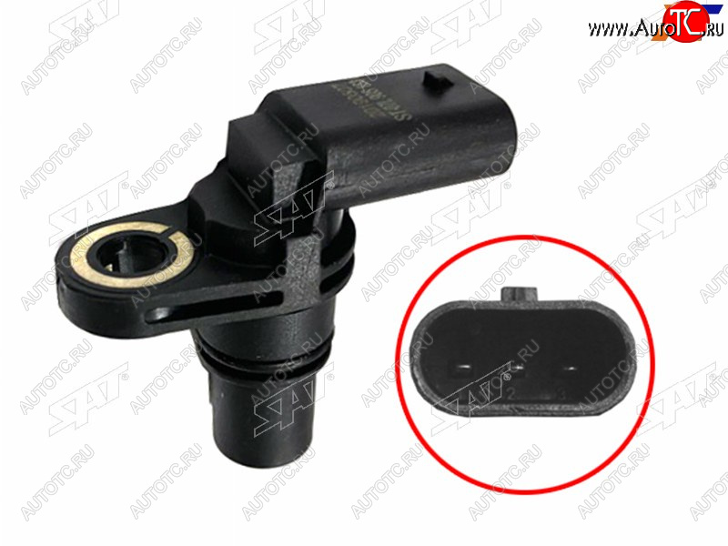 1 029 р. Датчик положения распредвала AUDISKODAVAG 2.0 TDI CLJACBABCFFBBZBCAWBCDAACCZA SAT ST-07L 905 163 C  с доставкой в г. Кемерово