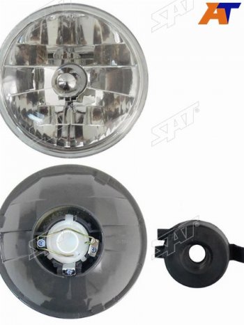 Фара Mitsubishi Pajero 81-97  Nissan Patrol 87-97  Mitsubishi Pajero Junior 95-98  Pajero Mini 94 SAT ST-100-1124