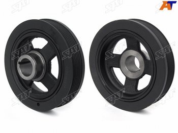 Шкив коленвала MITSUBISHI ASX 10-LANSER 07-OUTLANDER 06-DELICA D5 07-RVR 10-PEUGEOT 4007 07- SAT ST-1104A052