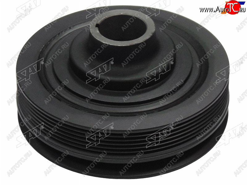 2 979 р. Шкив коленвала MITSUBISHI L200PAJERO SPORT PAJEROMONTERO SPORT 06-14 2500 Diesel SAT ST-1104A013  с доставкой в г. Кемерово