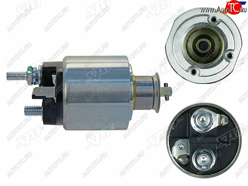 1 199 р. Втягивающее реле стартера RENAULT LOGAN 1.2-1.6 04- K7MK7J D=54mm SAT ST-111-0025  с доставкой в г. Кемерово