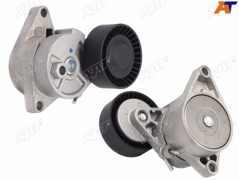 1 399 р. Натяжитель приводного ремня BMW 3 01-055 97-04X5 00-06(компрессор климатической установки) SAT ST-11281433571  с доставкой в г. Кемерово. Увеличить фотографию 1