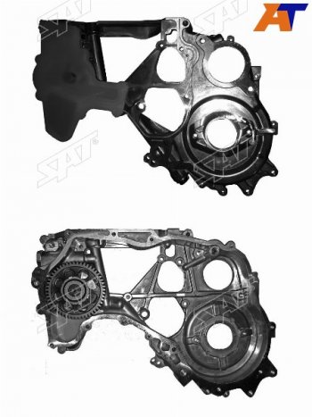 13 299 р. Насос масляный TOYOTA LC PRADOGRANVIAREGIUS ACEHIACEHILUXSURF 1KZ-T 96- SAT ST-11320-67010  с доставкой в г. Кемерово. Увеличить фотографию 1
