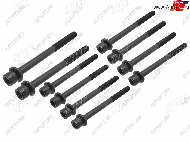 1 079 р. Болт ГБЦ (комплект) HYUNDAI G4EDG4GFG4DMG4DRG4GBG4GCG4GMG4GRG4JP SAT ST-117-0081  с доставкой в г. Кемерово