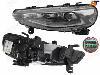 Фара левая (LED) SAT Haval F7 - F7x