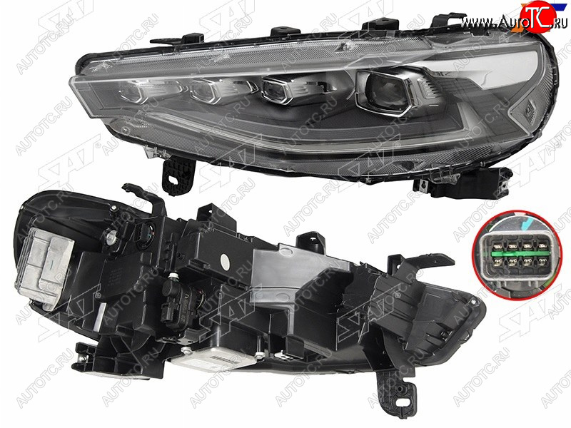 11 199 р. Фара левая (LED) SAT  Haval F7 - F7x  с доставкой в г. Кемерово