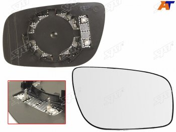 739 р. Полотно зеркала Mercedes-Benz E-Class 06-09 (Справа Обогрев асферическое) SAT ST-121-0052  с доставкой в г. Кемерово. Увеличить фотографию 2