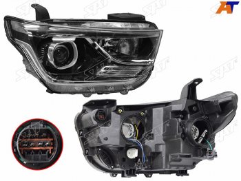Фара правая (линзованная) SAT Hyundai Starex/Grand Starex/H1  TQ (2017-2022) 2-ой рестайлинг