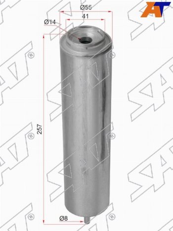 Фильтр топливный BMW 3 F30 2,0d3,0d 12-1 F20 2,0d2,5d 11-2 F22 2,0d2,5d 12- SAT ST-13328511053