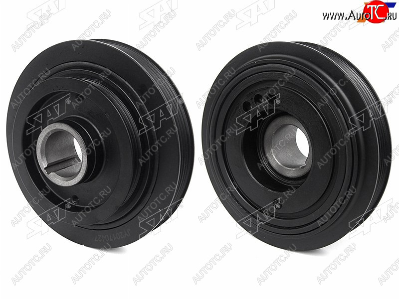 4 299 р. Шкив коленвала TOYOTA AVENSISCALDINACAMRYCARINACELICACHASERCORONAEXIVMARK2 3SFE4SFE 86- SAT ST-13408-74010  с доставкой в г. Кемерово