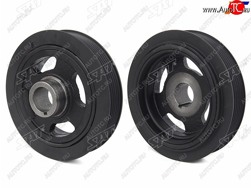 3 399 р. Шкив коленвала TOYOTA AVENSISCALDINACOROLLARUNXSPACIOOPAALLIONRAV4ARDEOVOLTZWISH 1ZZFE SAT ST-13470-22021  с доставкой в г. Кемерово