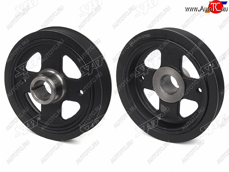 2 969 р. Шкив коленвала TOYOTA AURISAVENSISCOROLLAAXIOALTISNOAHALLIONPRIUSRAV4WISHYARIS 1ZR2ZR3ZR SAT ST-13470-37020  с доставкой в г. Кемерово