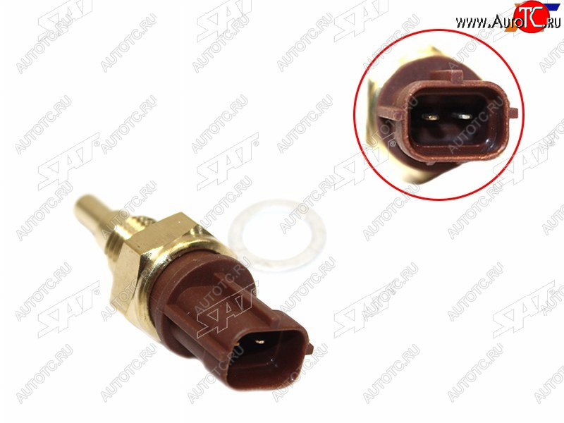 299 р. Датчик температуры охлаждающей жидкости  MOCO 02-,GRAND VITARA JB4##,SX4 RW4##,SWIFT RS4## 2.4L SAT ST-13650-73H00  с доставкой в г. Кемерово