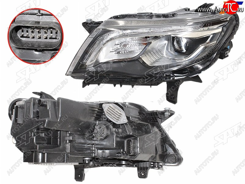 15 249 р. Фара левая (LED) SAT  Geely Atlas  NL3 (2016-2022)  с доставкой в г. Кемерово