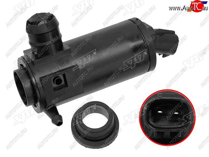 1 399 р. Мотор омывателя TOYOTA CAMRY 18-COROLLA  19-HIACE 19-HILUX 16-LEXUS ES 19- SAT ST-160-0007  с доставкой в г. Кемерово