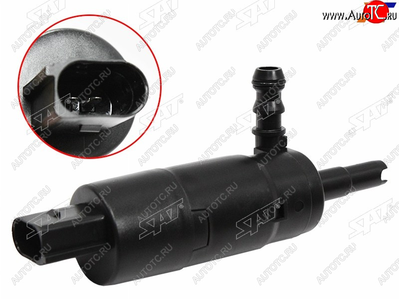 1 049 р. Мотор омывателя BMW E36 E46 E90 E60 E53 E83 SAT ST-160-0024  с доставкой в г. Кемерово