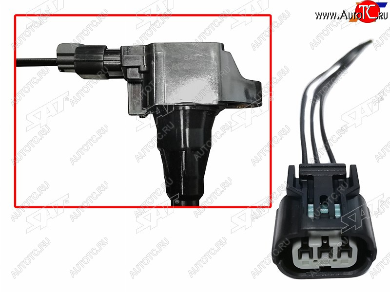 265 р. Разъем катушки зажигания HONDA CIVICFITJAZZMOBILIOPARTHER L1315 SAT ST-163-0006  с доставкой в г. Кемерово