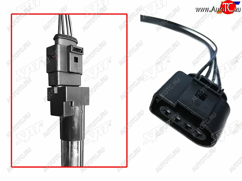 329 р. Разъем катушки зажигания AUDI A1A3A4A6A7A8RS6RS7SKODA OCTAVIARAPIDVOLKSWAGEN GOLFJETTAPA SAT ST-163-0004  с доставкой в г. Кемерово