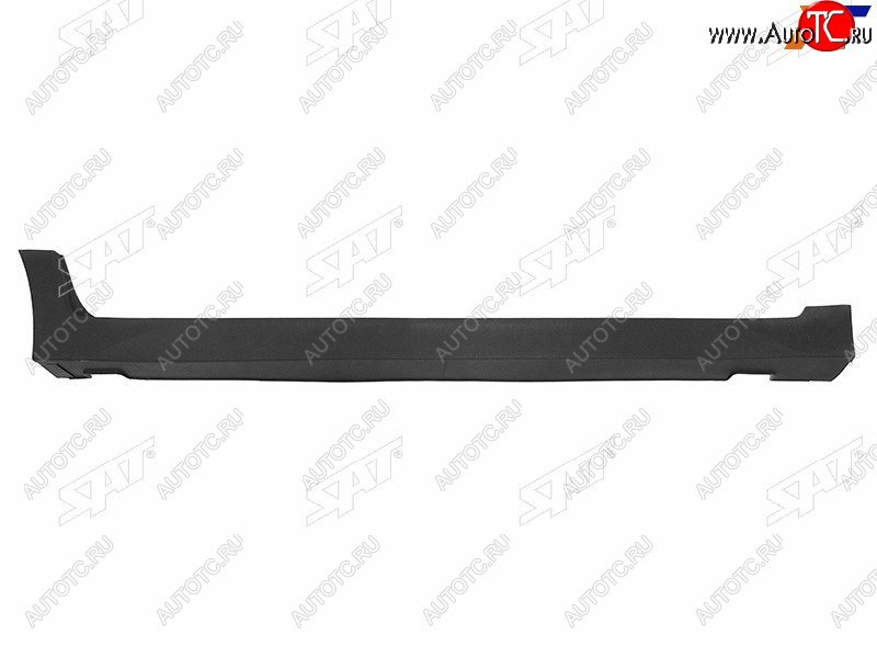 3 299 р. Накладка порога Hyundai Creta 15-21 (Справа) SAT ST-172-0008  с доставкой в г. Кемерово