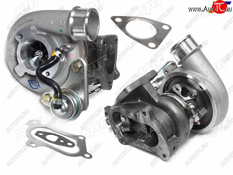 14 449 р. Турбина Toyota Hiace 96-04  Hilux Pick Up 97-04  Land Cruiser Prado (J90,J120) 96-07  4Runner 95- SAT ST-17201-67040  с доставкой в г. Кемерово