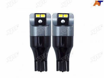 519 р. Лампа дополнительного освещения 12V W16W 1.9W210LM Canbus LED 6000-6500K, белая (Комплект 2 шт.) SAT ST-175-0059  с доставкой в г. Кемерово. Увеличить фотографию 1