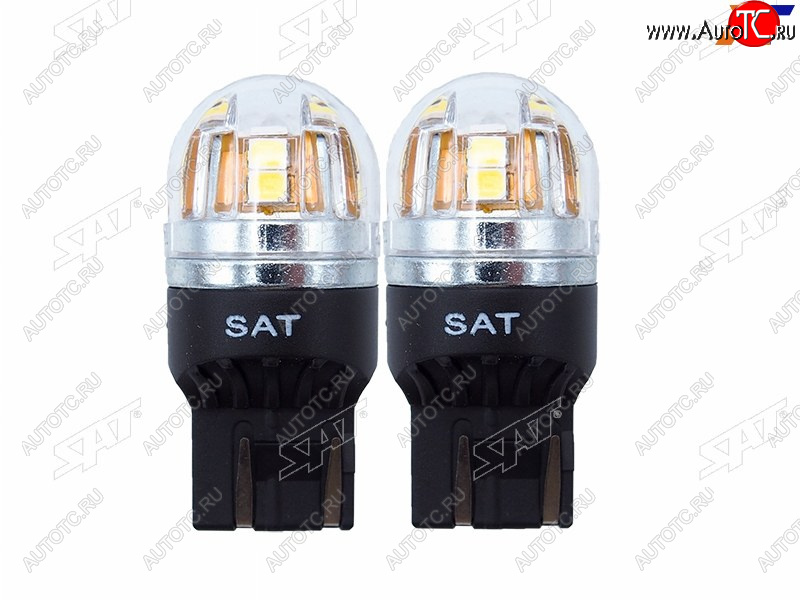 789 р. Лампа дополнительного освещения 12V W215W 2.8W0.4W320LM Canbus LED (Комплект 2 шт.) SAT ST-175-0061  с доставкой в г. Кемерово