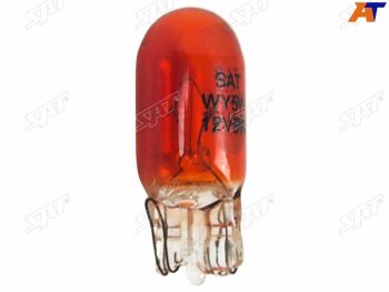 23 р. Лампа дополнительного освещения 12V 5W W5W Оранжевый цвет (без цоколя ) SAT ST-175-0055  с доставкой в г. Кемерово. Увеличить фотографию 1